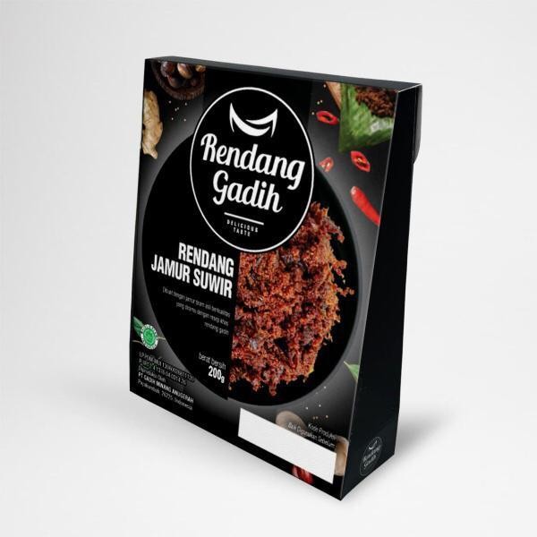 

Stok Baru Rendang Jamur Suwir - Rendang Gadih