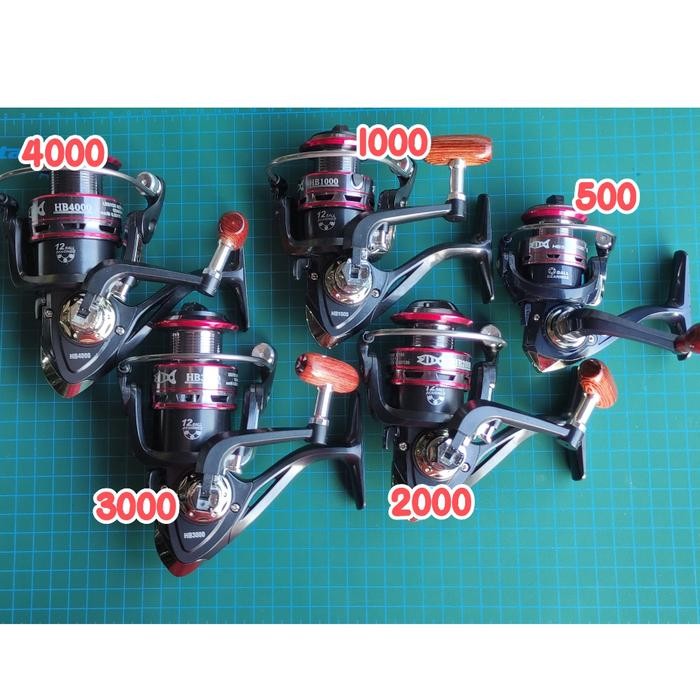 Reel Pancing Kerekan Pancing Hb 500-4000