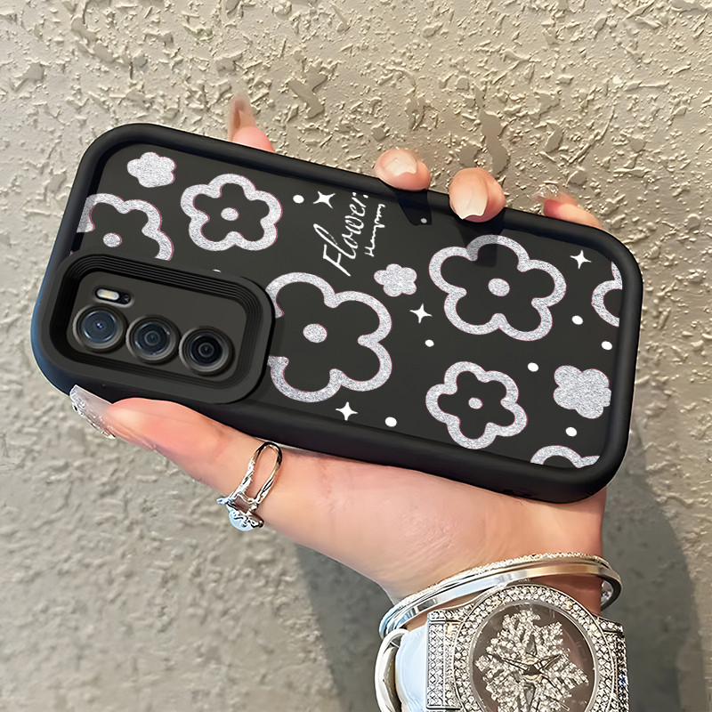 Casing Hp OPPO A16 OPPO A16s OPPO A54s Case Softcase Kesing Kelopak bunga lilac yang populer Casing 