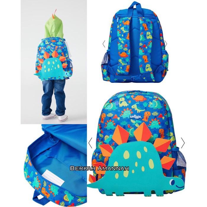 smiggle junior glide hoodie DINO TAS ORI smiggle Kode 132