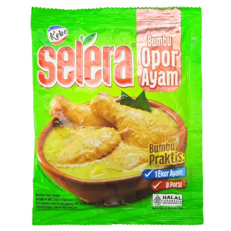 

S30809 KOBE SELERA AYAM BUMBU OPOR 75GR MAJU BERSAMA (20250915)