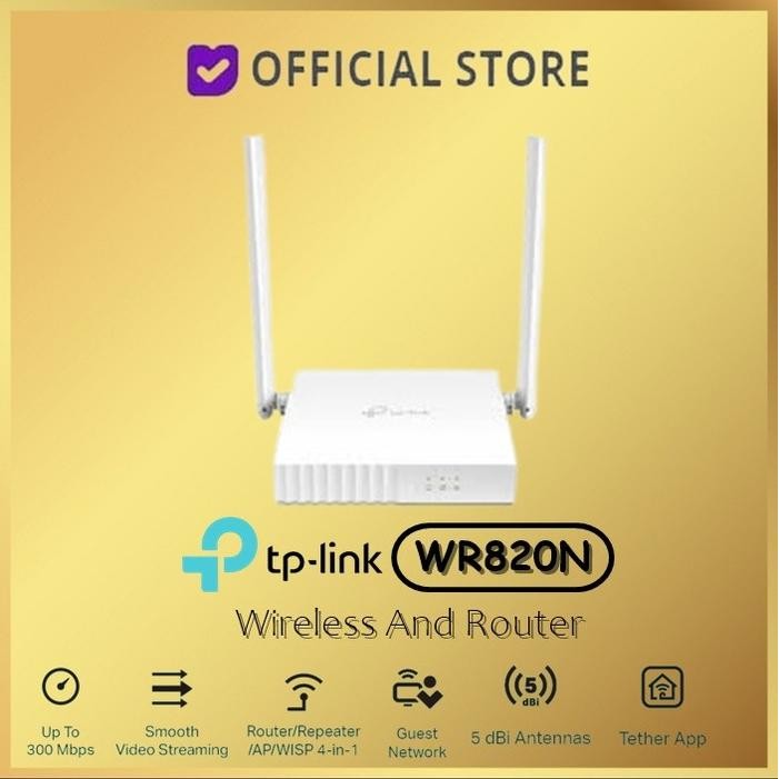 TP-LINK TL-WR820N 300Mbps Wireless N Router TLWR820N TL WR820N WR 820N TP Link TPLink