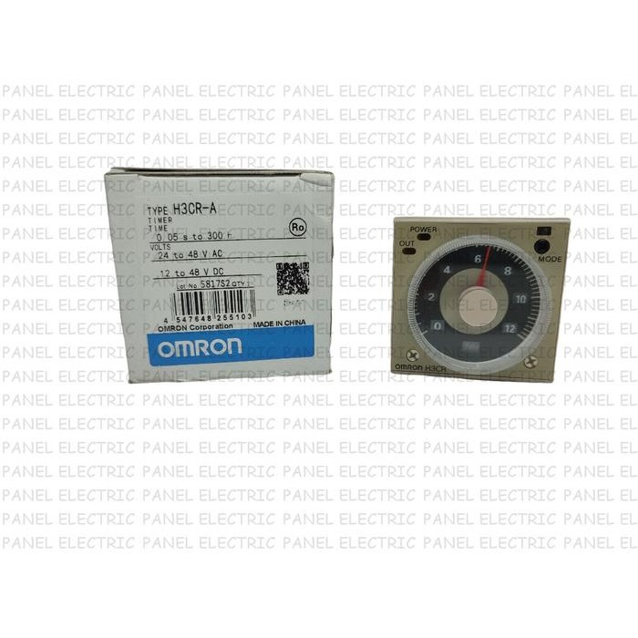 

TIMER OMRON H3CR-A H3CR A 220VAC 24VDC 11 PIN 11 KAKI