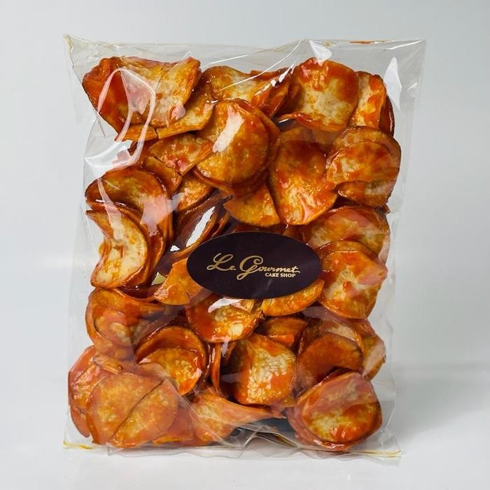 

Singkong PB / Keripik Singkong Pedas Mantap Manis