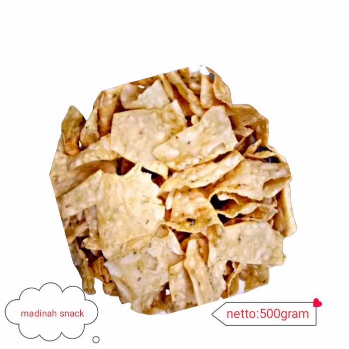

KERIPIK PANGSIT BAWANG 500GRAM