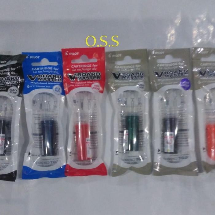

New REFILL WHITEBOARD MARKER PILOT PEN WBS-VBM REFIL SPIDOL WHITEBOARD(1pc