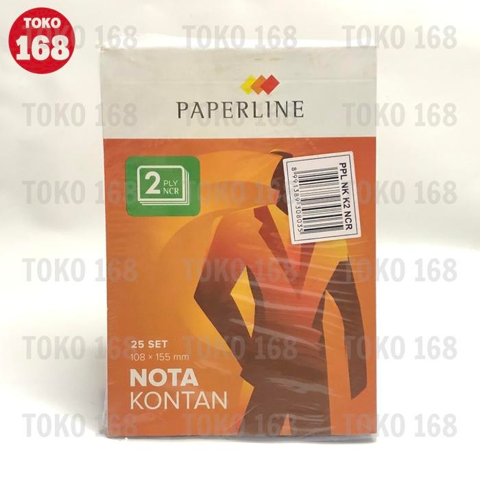 

PAPERLINE Nota Kontan Kecil 2 Ply/ Rangkap 2/ K2 (PAK)