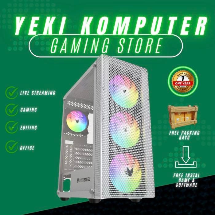 Pilihan- Pc Komputer Gaming Amd Ryzen 3 3200G - Pc Rakitan Ryzen 3 3200G Ssd 128Gb