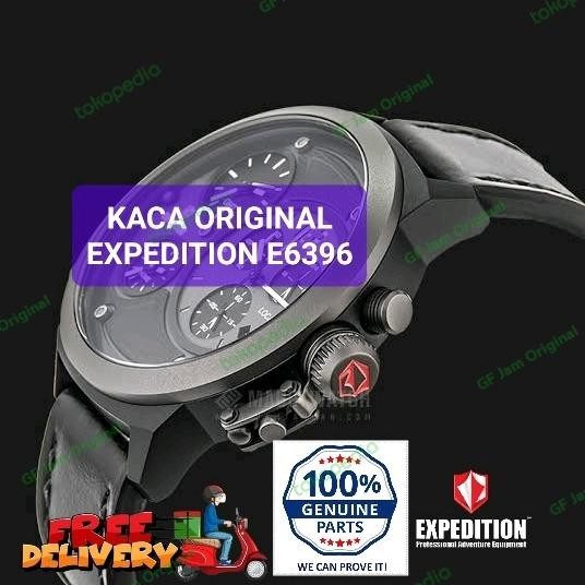 Kaca Jam Tangan Expedition E6396 E 6396 Original Spare Part 100%