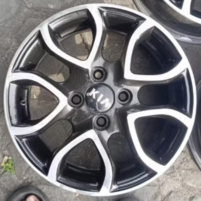 velg oem kia picanto r14 pcd 100 original mulus