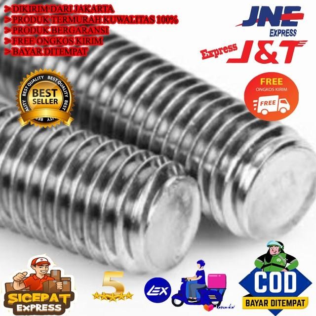 PROMOCOD..AS DRAT / LONG DRAT M12 X 1000 MM STAINLESS 304