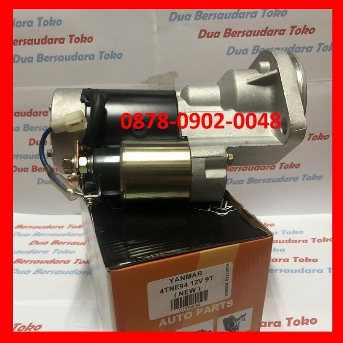 Terhemat Dinamo Starter Yanmar 4Tne94/98/Se50-3 Mini Excavator Terlariss 
