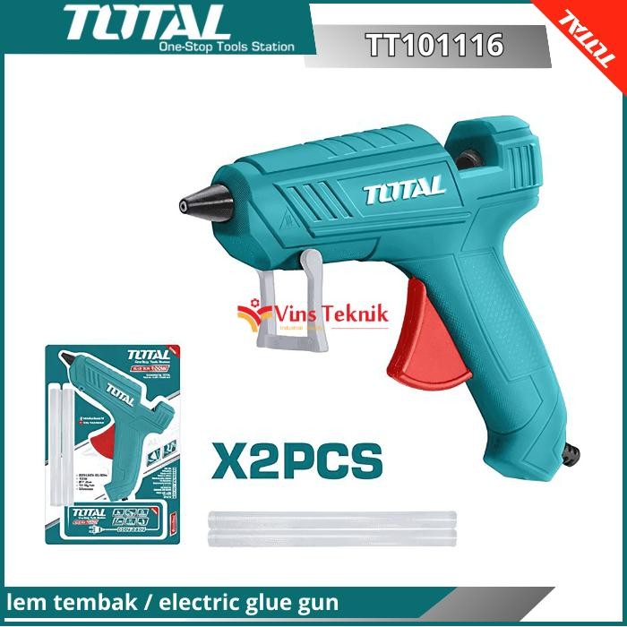electric glue gun lem tembak lem tembak listrik TOTAL TT101116