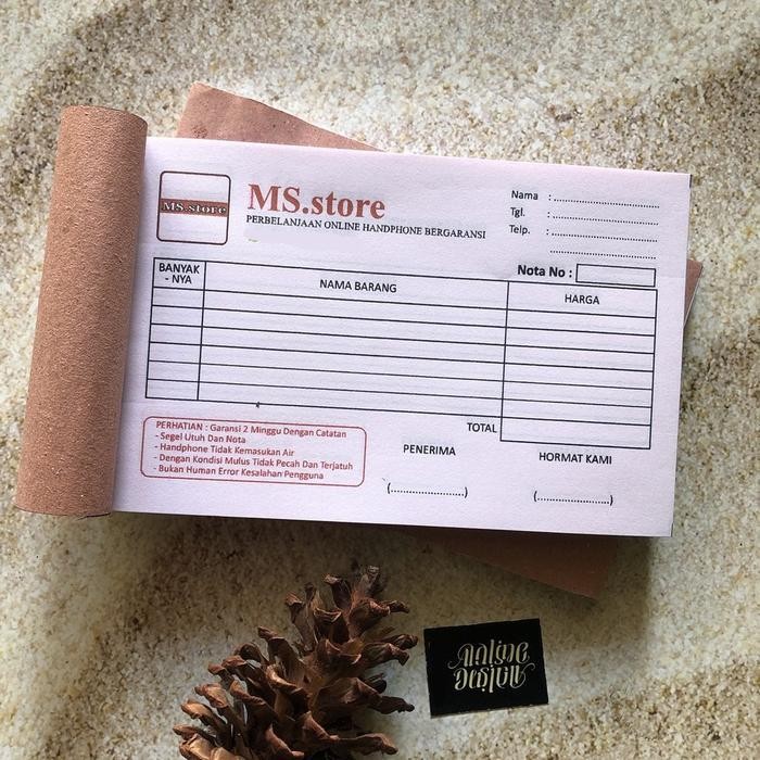 New Cetak Nota Olshop Nota Penjualan Nota 2ply Nota Rangkap 2 custom