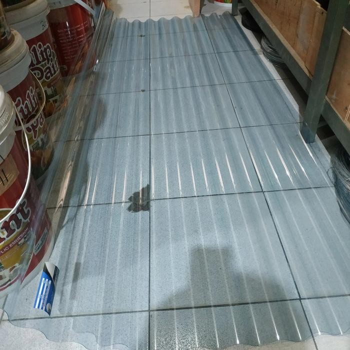 Atap plastik gelombang (instant)