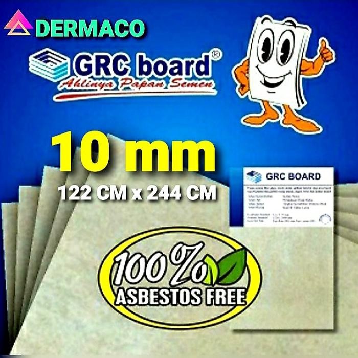 GRC BOARD 10 mm / PAPAN SEMEN 122 Cm x 244 CM
