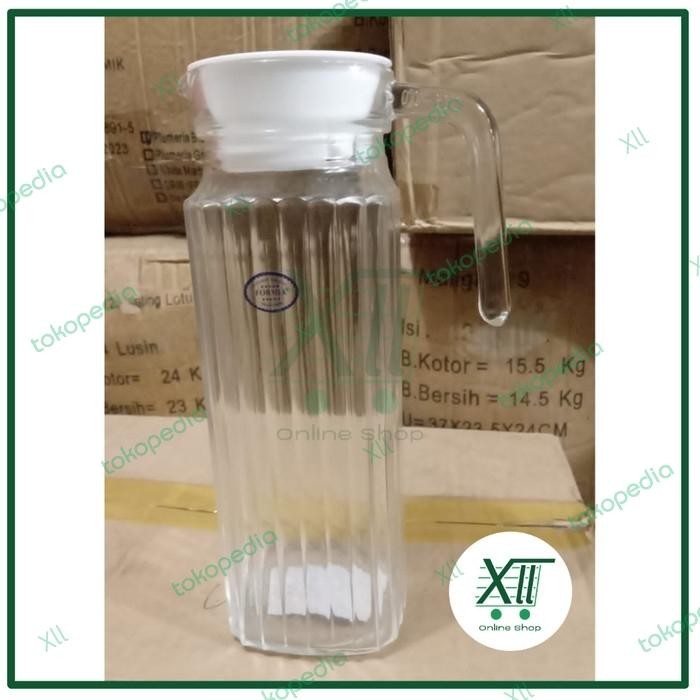 Sale Formia Quanto Glass Pitcher Water Jug 1,1 Liter