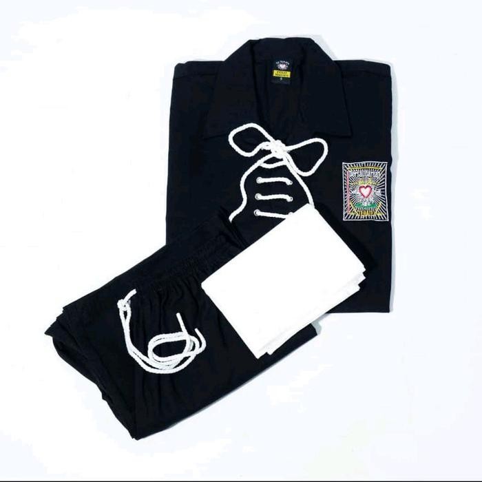 PJS Sakral Warga PSHT 1 Stel, (Baju, Celana dan mori) Nagata Drill