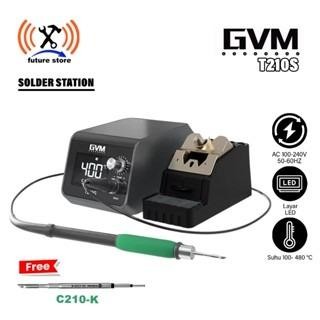 GVM T210S SOLDER STATION ORIGINAL - SOLDER LAYA LED LCD - SOLDER CEPAT PANAS TEKNISI PONSEL