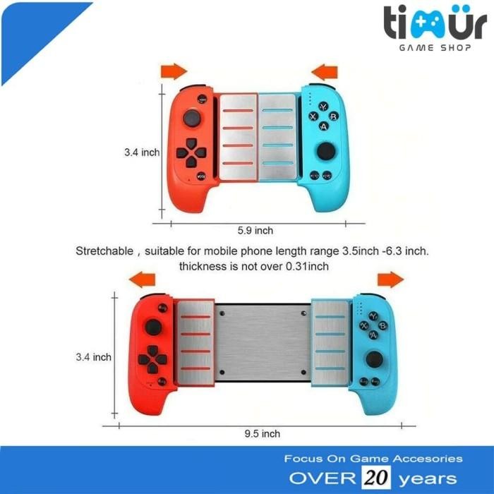 MJ Stick Stik Gamepad Android IOS Wireless Bluetooth SAITAKE STK 7007F1