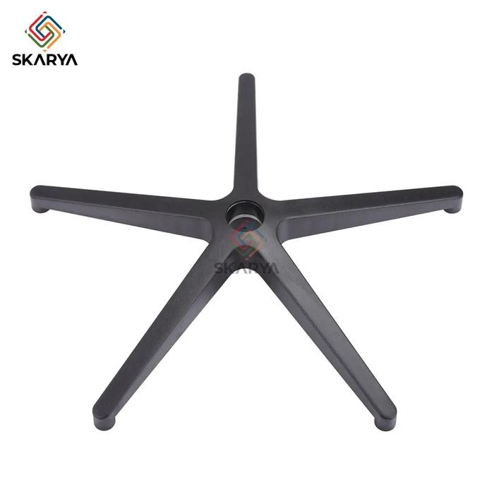 Kaki Kursi Kantor SPIDER 320 Nylon Tanpa Roda (Baru)