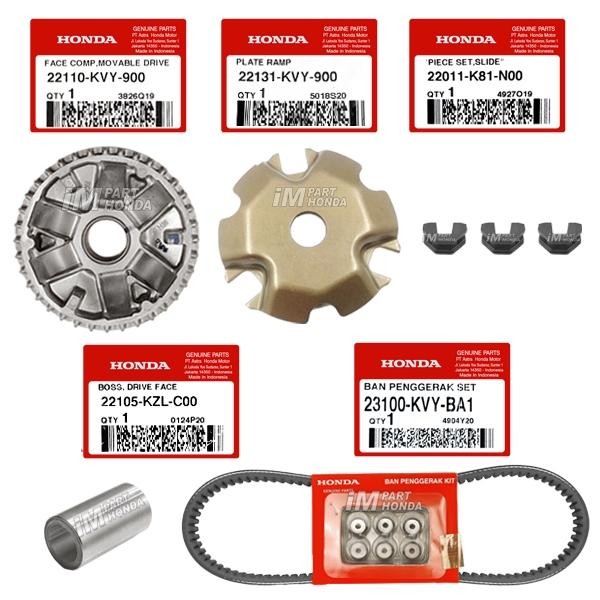 22110-KVY-900 22105-KZL-C00 22131-KVY-900 22011-K81-N00 23100-KVY-BA1 Rumah Roller Plate Ramp Bos