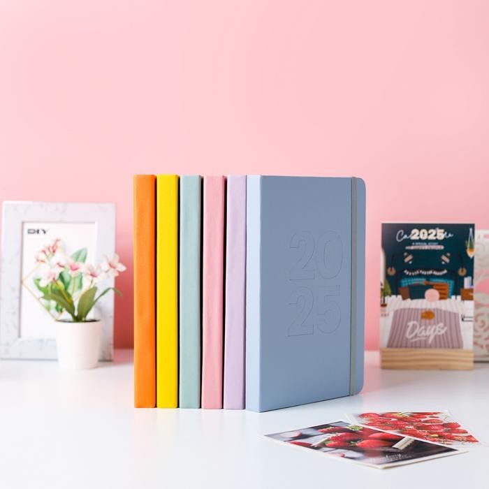 

bukuqu Planner 2025 Leather - Don't Call It a Dream - Agenda Planner-Notebook Planner