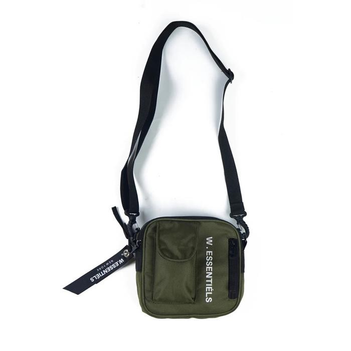 W Essentiels Saunier Slingbag Olive Green - 100% ORIGINAL RESMI