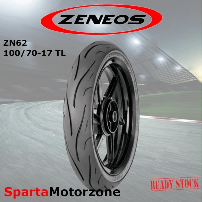 BAN MOTOR TUBELESS ZENEOS ZN62 100/70-17