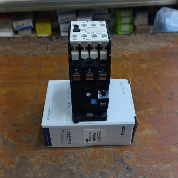 Menarik Kontaktor Cjx1 Pengganti Siemens 3Tb/Tf 43 22 220Vac Terlariss 
