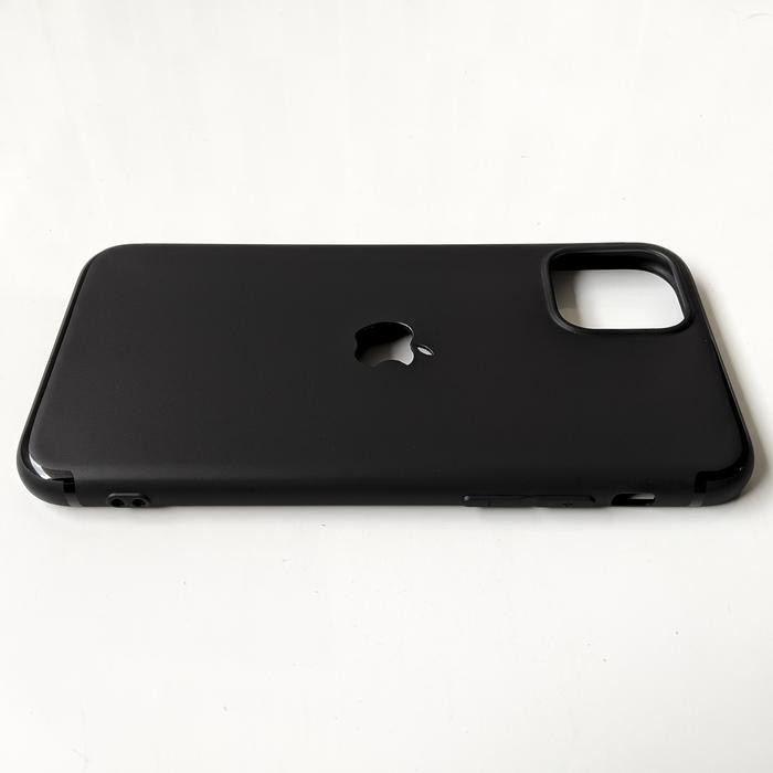 SOFT CASE IPHONE 11 11 PRO 11 PRO MAX BLACK MATTE ORI BLACKDOFF