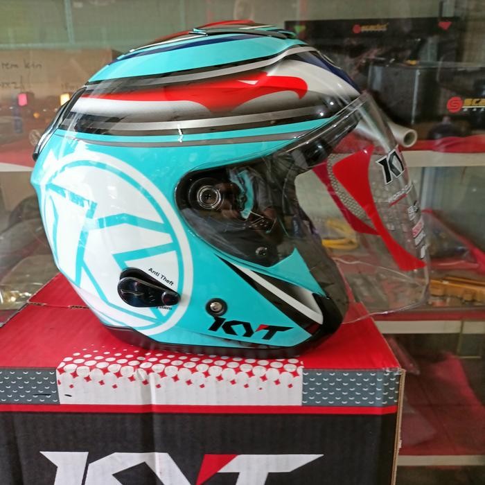 kyt kyoto motif aqua blue