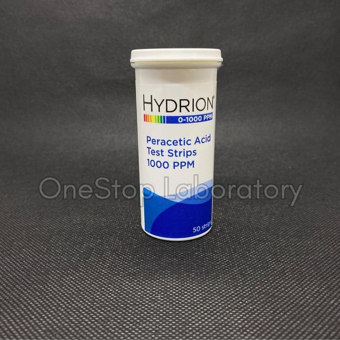 Hydrion Paa-1000 Peracetic Acid (Paa) Test Strip 0-1000 Ppm Paa1000