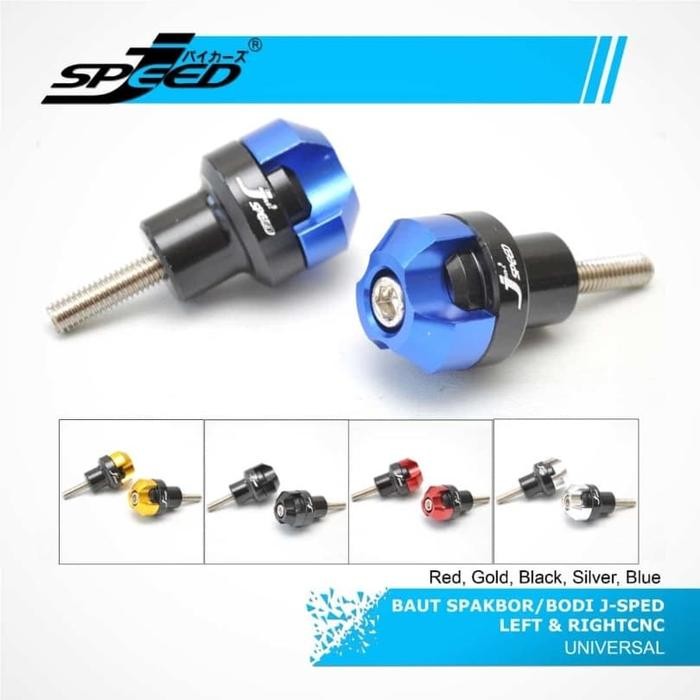 ORIGINAL Baut Mur Motor Warna Aluminium Variasi Aksess Honda Yamaha READY STOCK