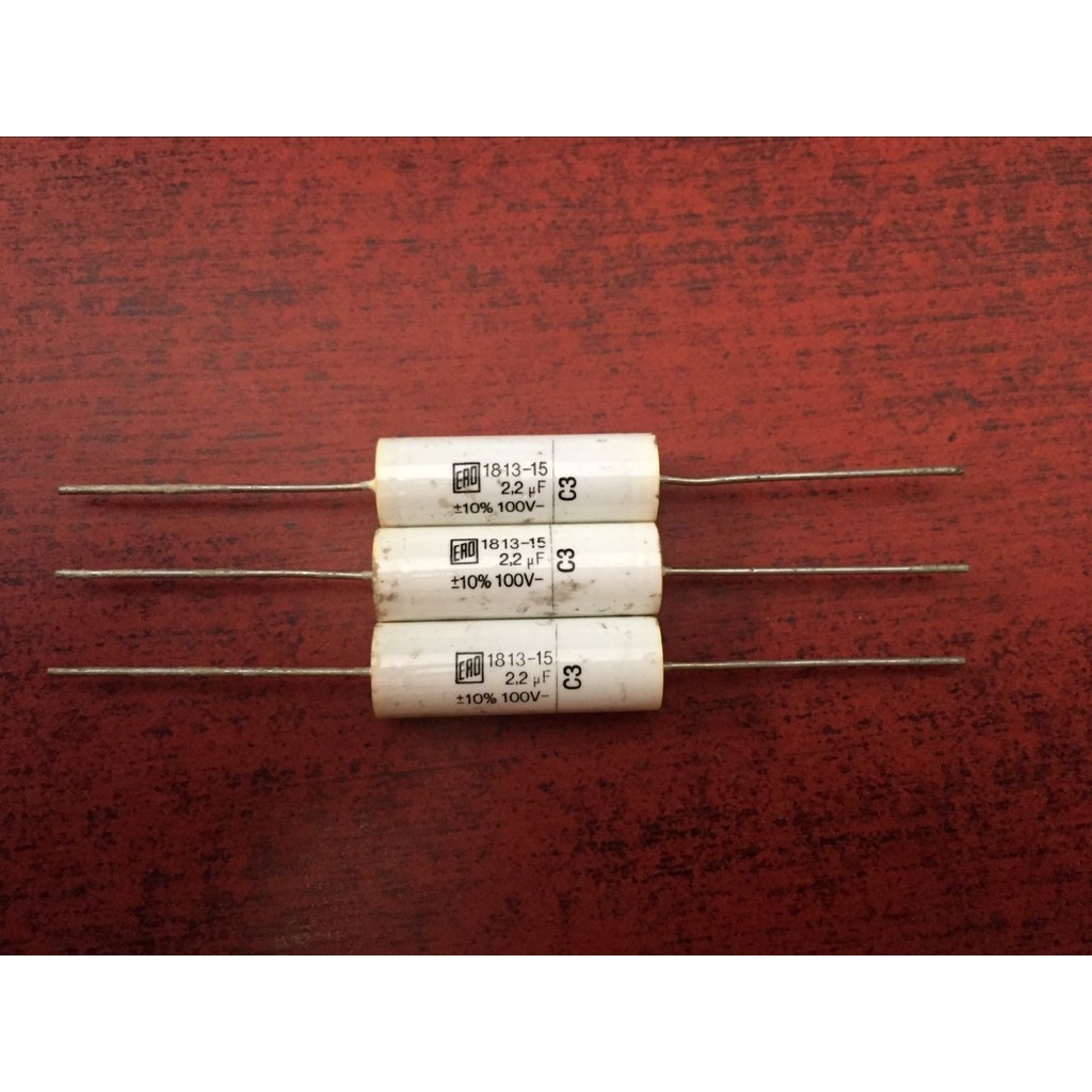 BEST SELLER 10PCS NEW VISHAY ERO MKT1813 2.2UF 100V 9X25MM axial film capacitor 225/100V HiFi audio 
