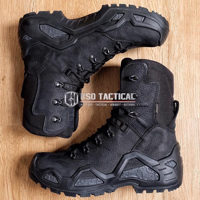 Sepatu Tactical Lowa Z8N GTX Goretex Black Military Boots Original