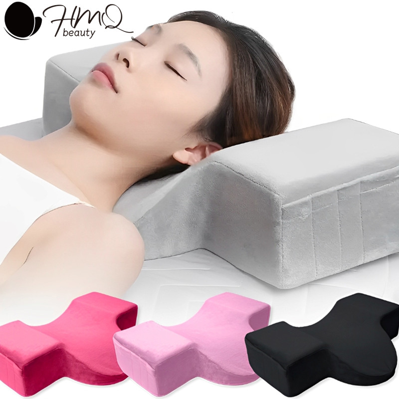 IMPORT U-Shaped Eyelash Extension Pillow Memory Foam Lash Grafting Pillows Beauty Tool for Neck