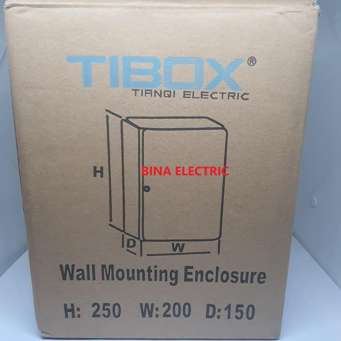 Tibox 250X200X150 / Tibox 250X200X150Mm / Box Panel Besi Tibox