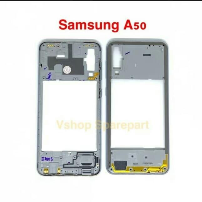 Tulang casing belakang tutup mesin Samsung A50 2019 original.