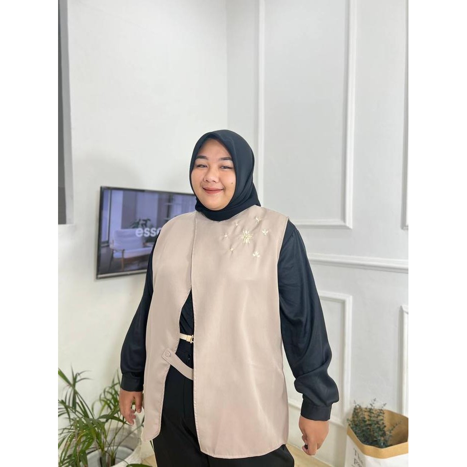 lplw- Akavi - Jezy Vest Super Jumbo Rompi Super Jumbo Atasan Bigsize Ld 120 130 140 150