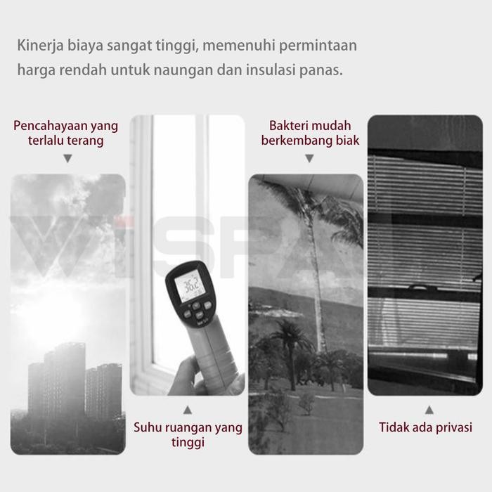 Tirai Gorden Tirai Kantor Tarik Roller Blind Tirai Jendela Aesthetic Gorden Tarik Tirai Roller Tirai