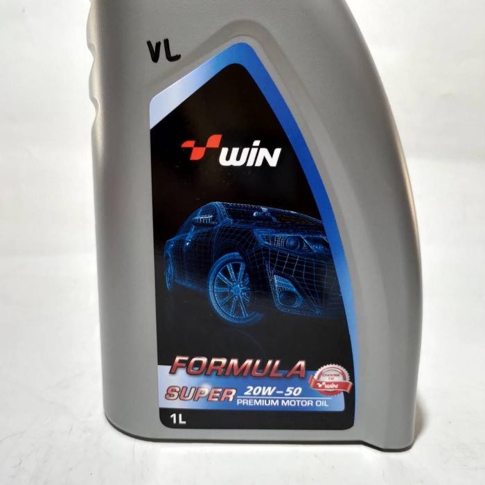 Oli Mesin Win Formula Super Sae 20W-50 1 L Liter Asli Original Ori Terlaris