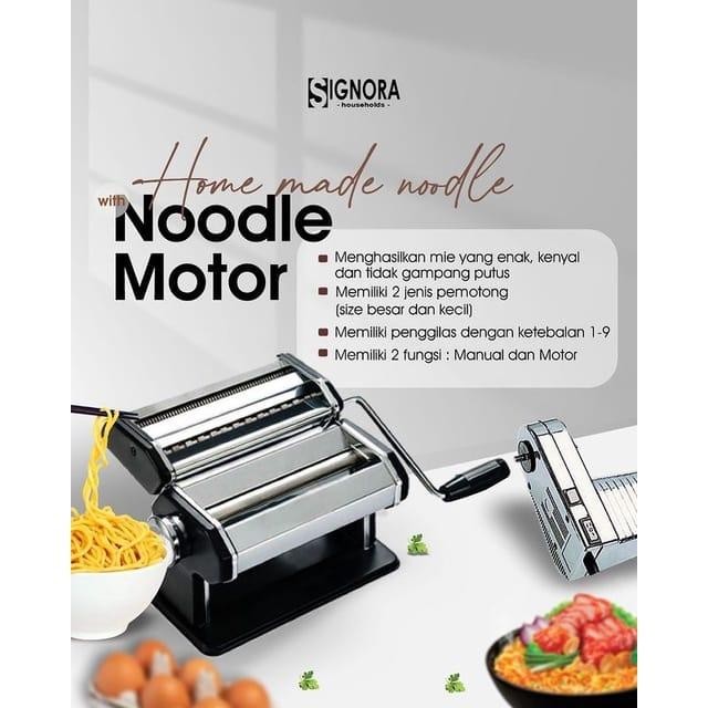 HariPromo- Noodle Motor/ Electric Noodle Maker/ Gilingan Mie Signora