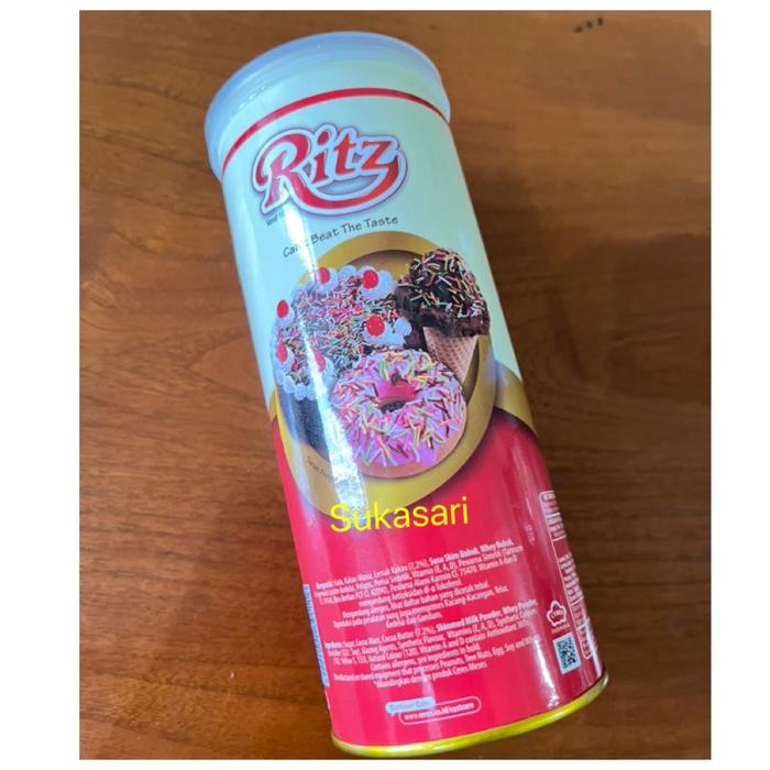 se8n- Ritz Chocolate Meses 300Gr Warna Warni Hagelslag Regenboog 300 Gr Tube