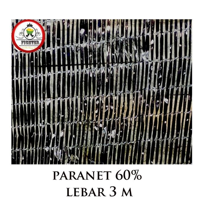 Paranet 60% Lebar 3 M Rol / Shading Net / Jaring Tanaman