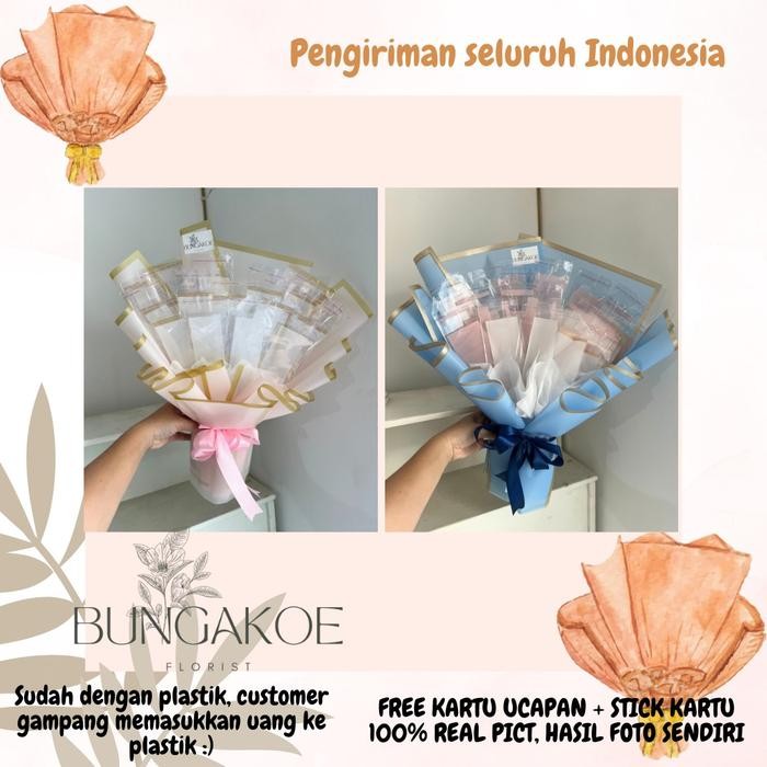 MONEY BOUQUET KOSONG - BUKET UANG KOSONG BUCKET UANG KOSONGAN MONEY BUCKET KOSONG BUKET BUNGA PALSU