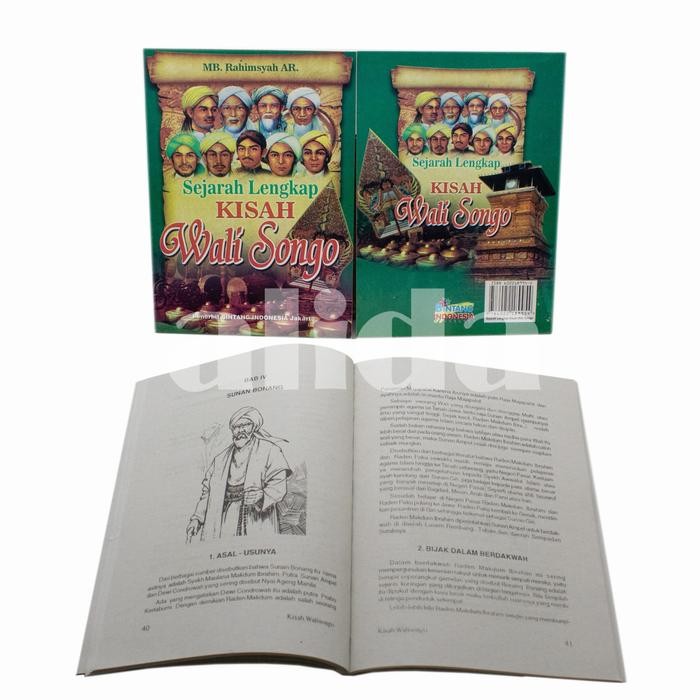 Buku kisah Wali Songo, Sejarah Lengkap Walisongo - 9 Wali Cd