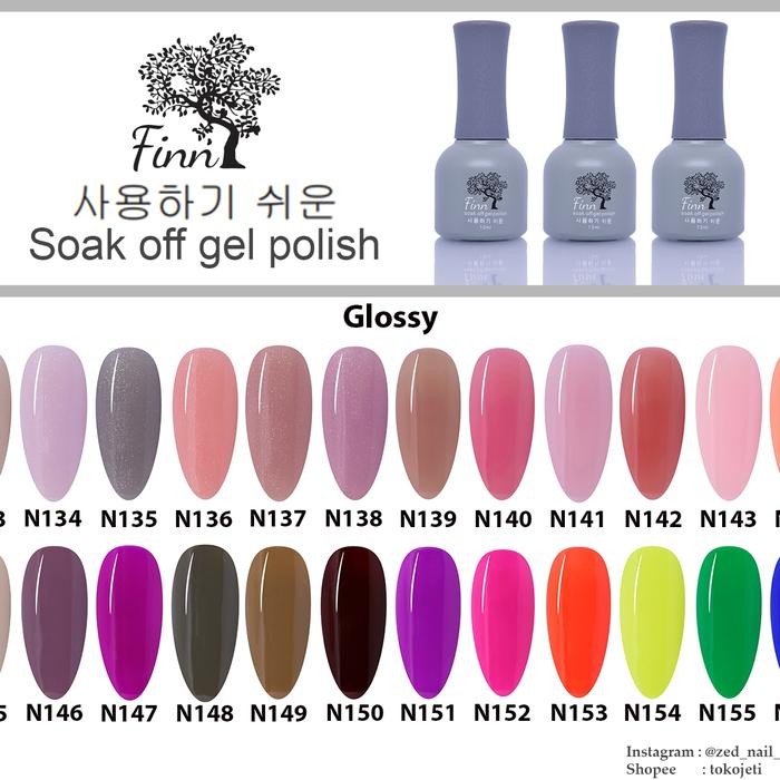 evnc- Finn Gel Polish(N133-N186)