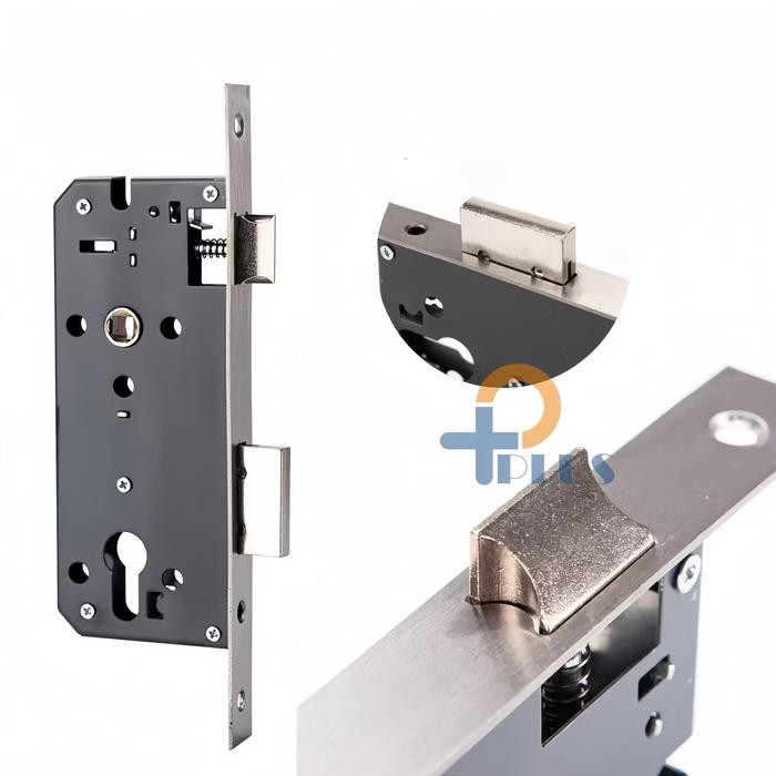 Lansungkirim- Gagang Kunci Pintu/Kunci Pintu Rumah Hitam 20Cm Aigo/Pegangan Pintu 1 Set Model