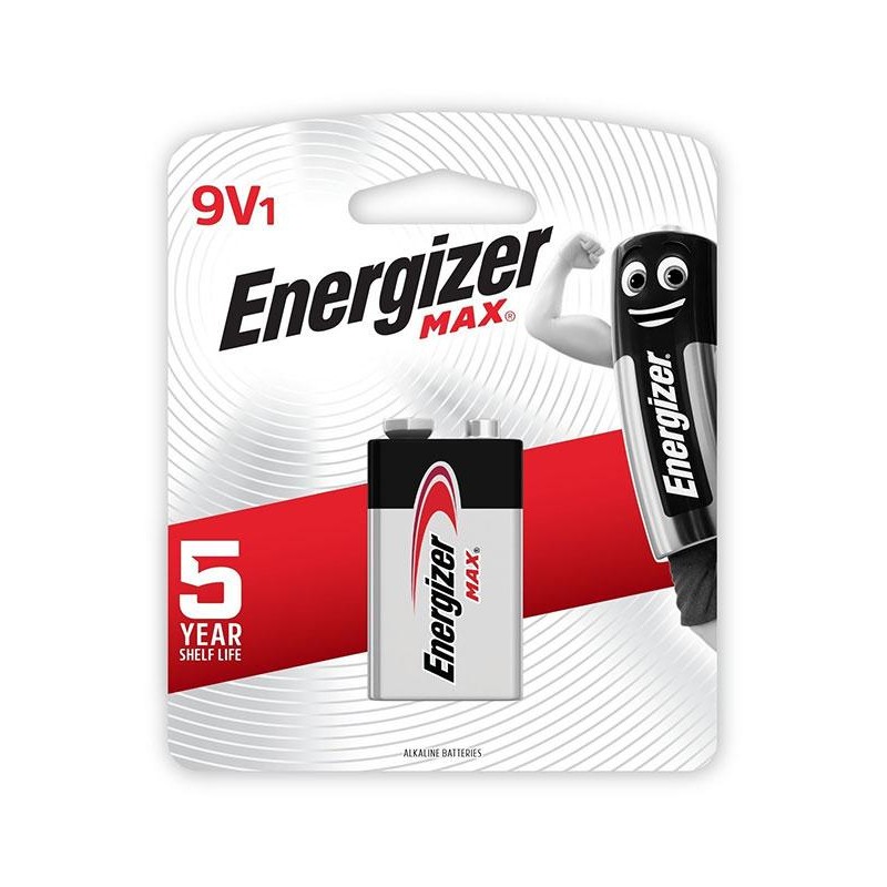 luqd- Energizer 9 Volt / Baterai Energizer 9V / Kotak